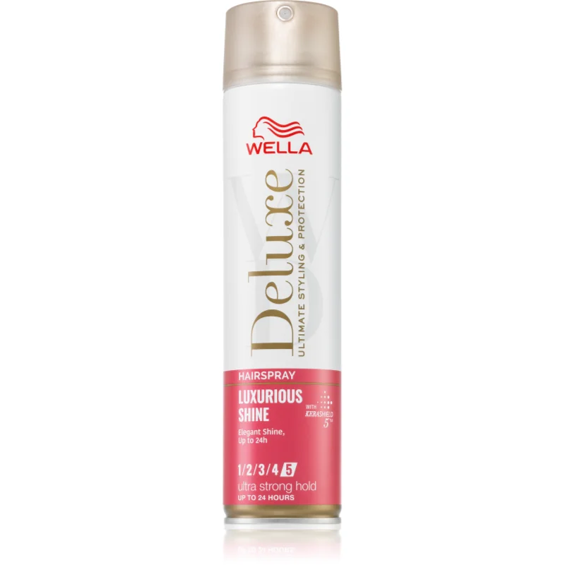 Wella Deluxe Luxurious Shine лак за коса за блясък