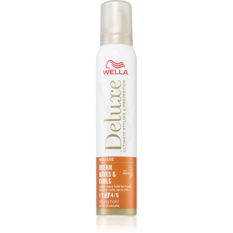 Wella Deluxe Dream Waves & Curls пяна втвърдител за чуплива и къдрава коса