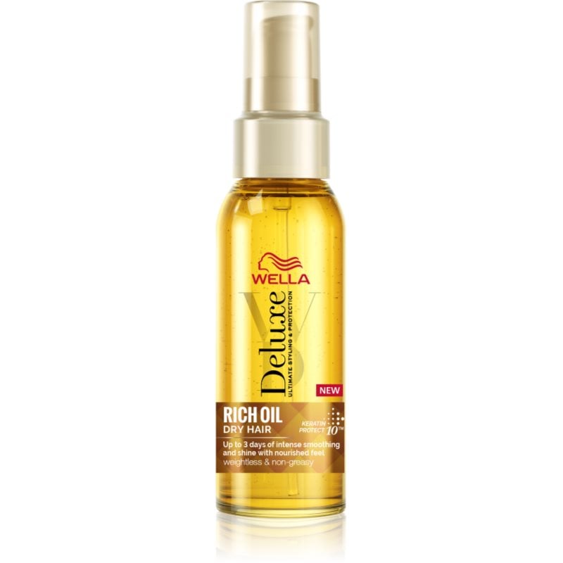 Wella Deluxe Rich Oil подхранващо масло за суха коса