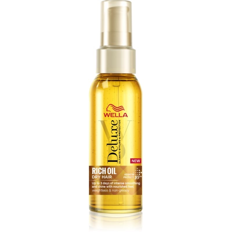 Wella Deluxe Rich Oil подхранващо масло за суха коса - Грижа за коса - Сравни цени от 1 магазин с безплатна доставка