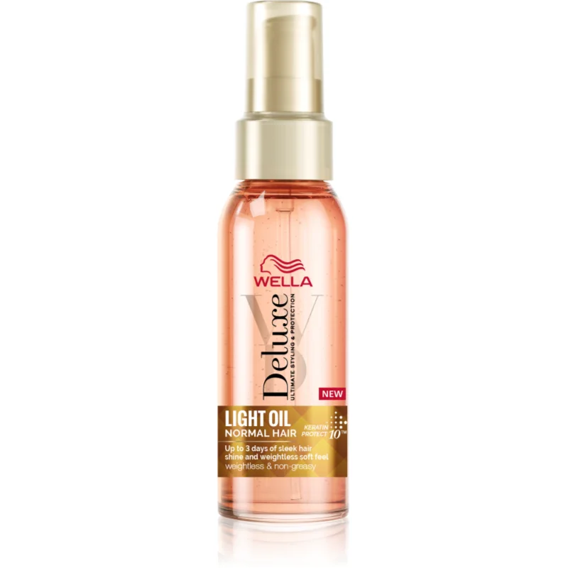 Wella Deluxe Light Oil подхранващо масло за коса - Грижа за коса - Сравни цени от 1 магазин с безплатна доставка