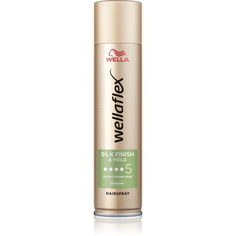 Wella Wellaflex Silk Finish & Hold лак за коса с екстра силна фиксация