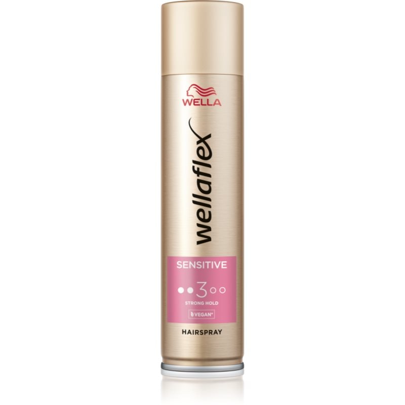 Wella Wella Wellaflex Sensitive лак за коса със средна фиксация без парфюм - Унисекс парфюм 250мл - Сравни цени от 1 магазин с безплатна доставка