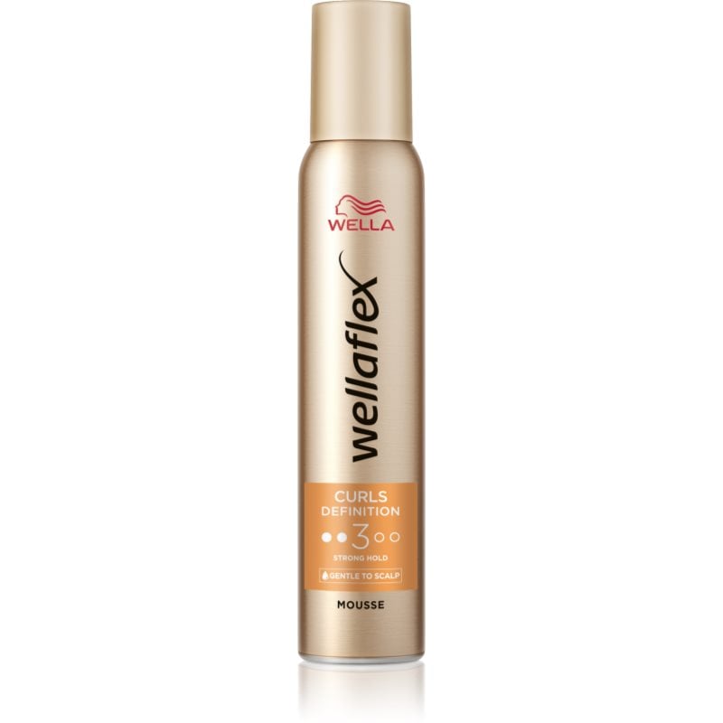Wella Wellaflex Curls Definition пяна втвърдител за чуплива и къдрава коса
