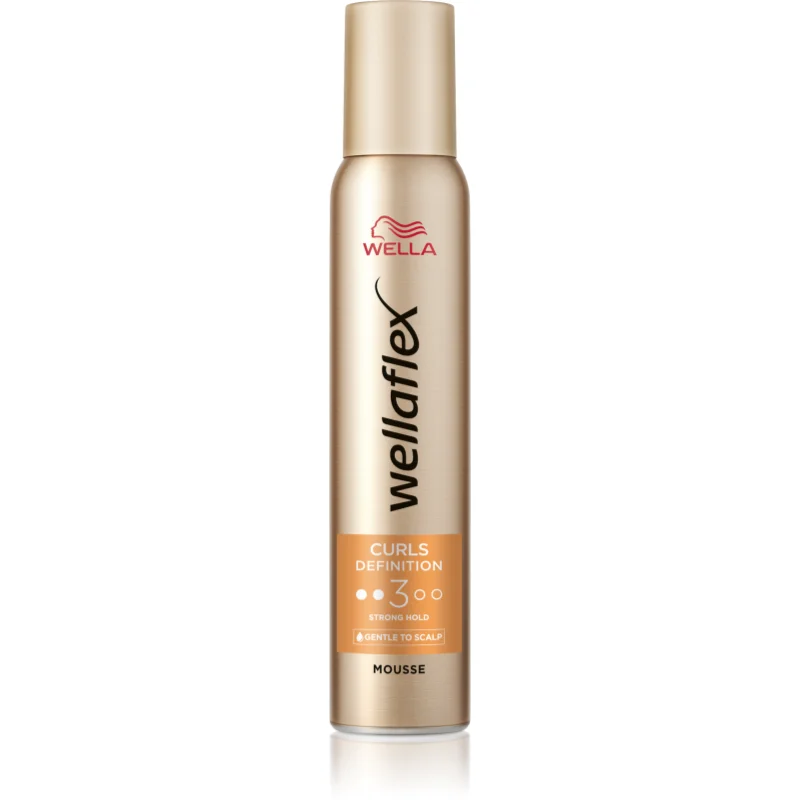 Wella Wellaflex Curls Definition пяна втвърдител за чуплива и къдрава коса