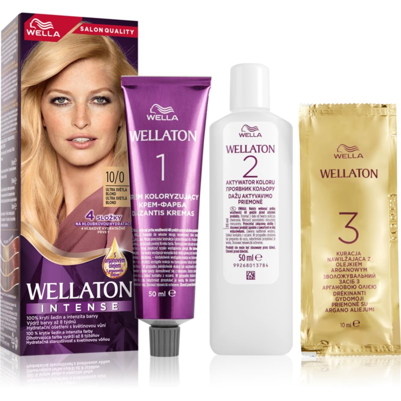 Wella Wellaton Intense перманентната боя за коса с арганово масло - Грижа за коса - Сравни цени от 1 магазин с безплатна доставка