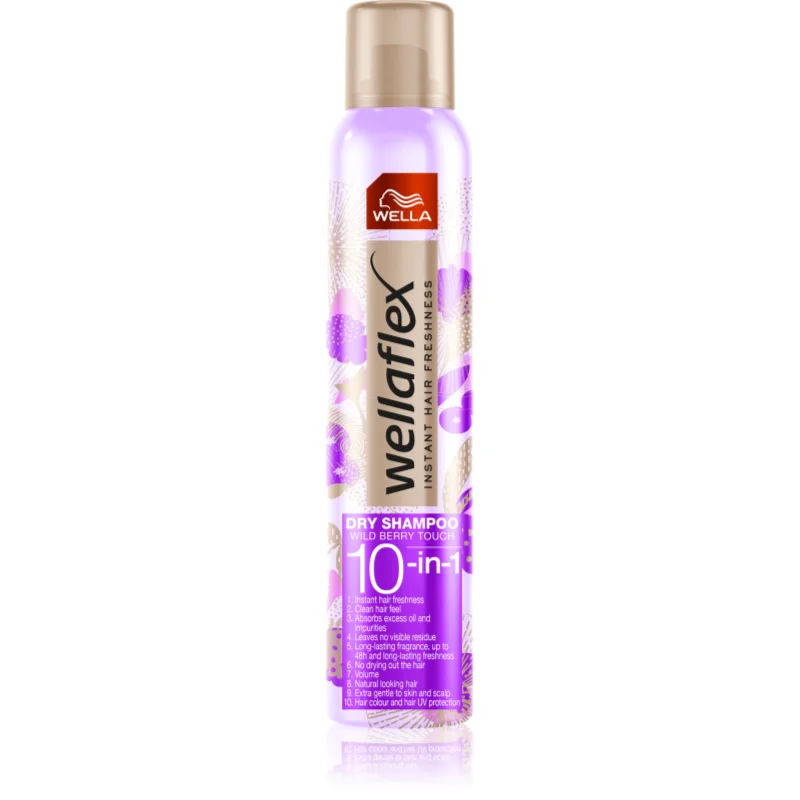 Wella Wellaflex Wild Berry Touch сух шампоан с нежен флорален аромат