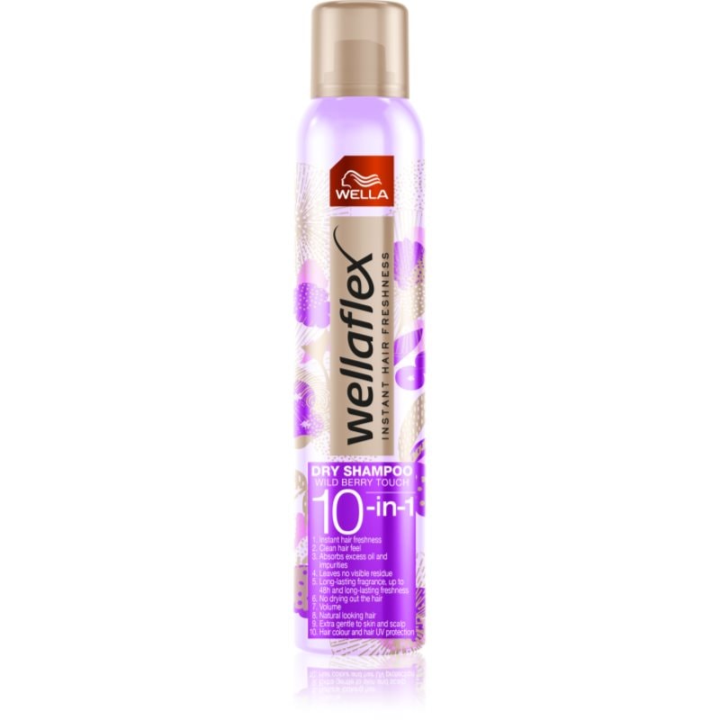 Wella Wellaflex Wild Berry Touch сух шампоан с нежен флорален аромат - Грижа за коса - Сравни цени от 1 магазин с безплатна доставка