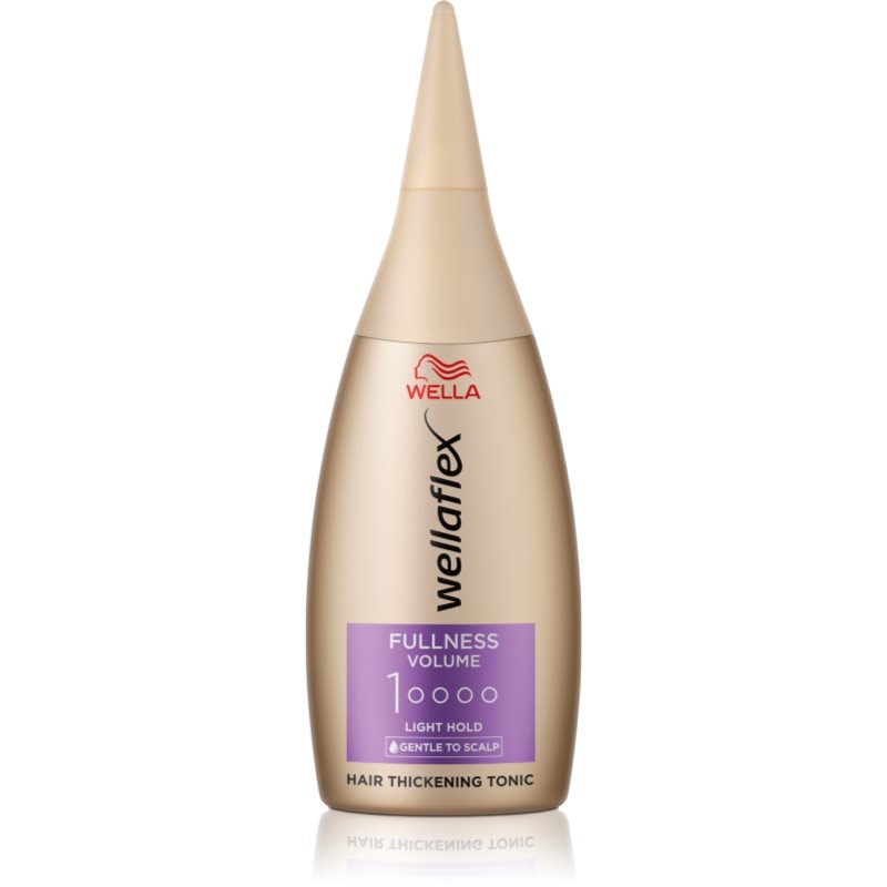 Wella Wellaflex Fullness Volume тоник за коса за укрепване на косата - Грижа за коса - Сравни цени от 1 магазин с безплатна доставка