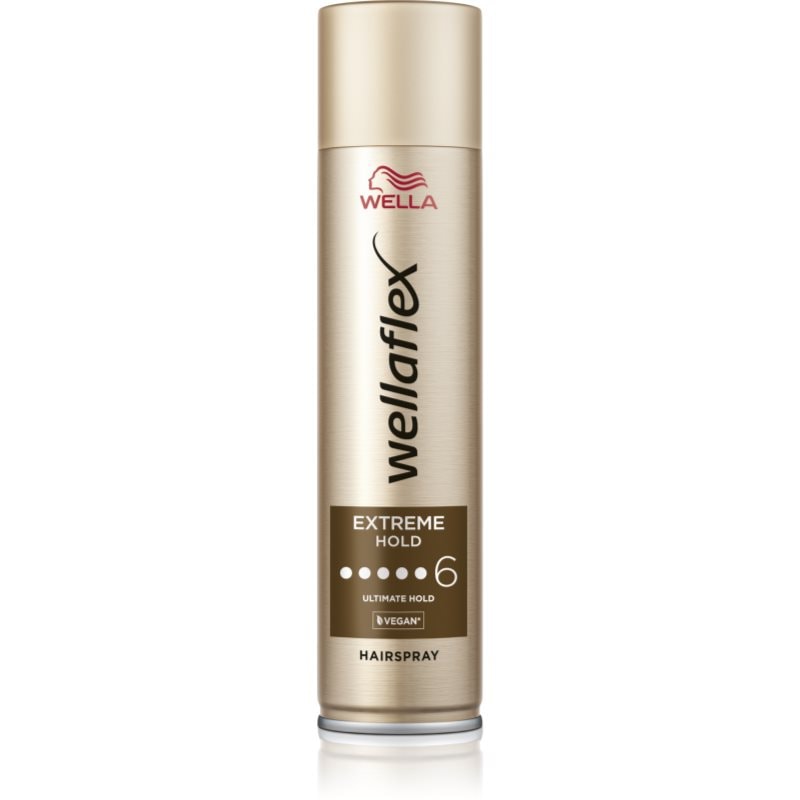 Wella Wellaflex Extreme Hold лак за коса с екстра силна фиксация за естествена фиксация - Грижа за коса - Сравни цени от 1 магазин с безплатна доставка