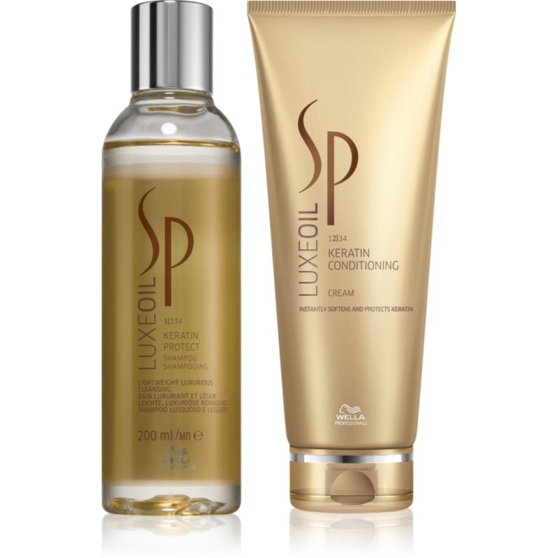 Wella Professionals SP Luxe Oil sada комплект за увредена коса - Комплект - Сравни цени от 1 магазин с безплатна доставка