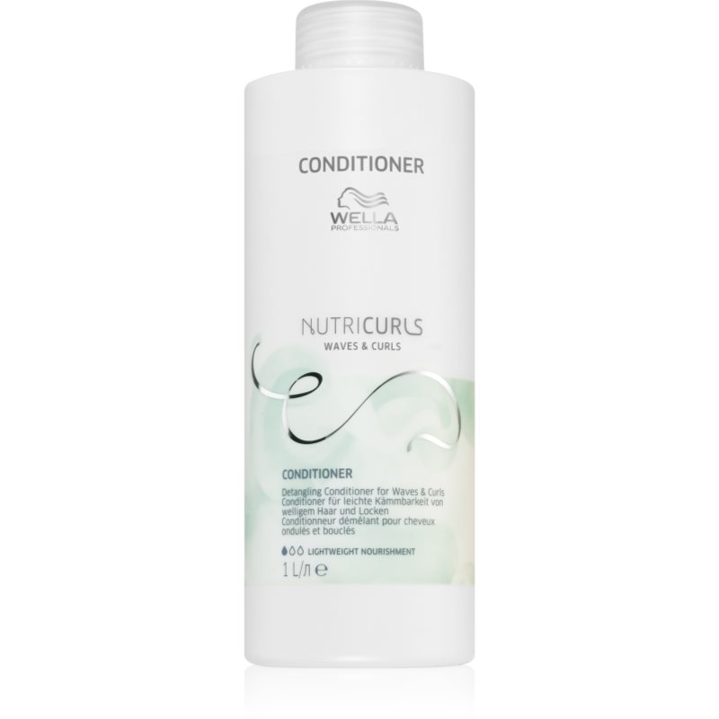 Wella Professionals Nutricurls Waves & Curls подхранващ балсам за по-лесно разресване на косата - Грижа за коса - Сравни цени от 1 магазин с безплатна доставка
