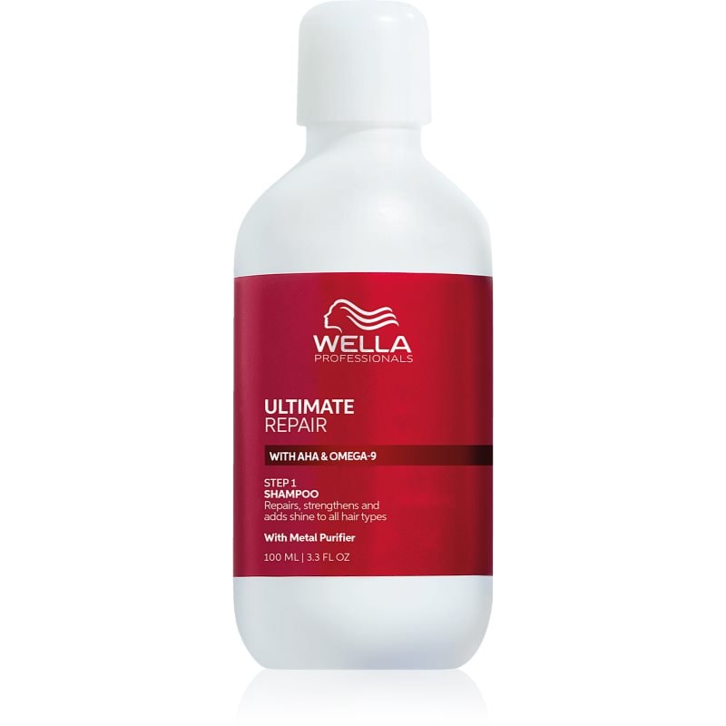Wella Professionals Wella Professionals Ultimate Repair Shampoo подсилващ шампоан за увредена коса - Унисекс парфюм 100мл - Сравни цени от 1 магазин с безплатна доставка