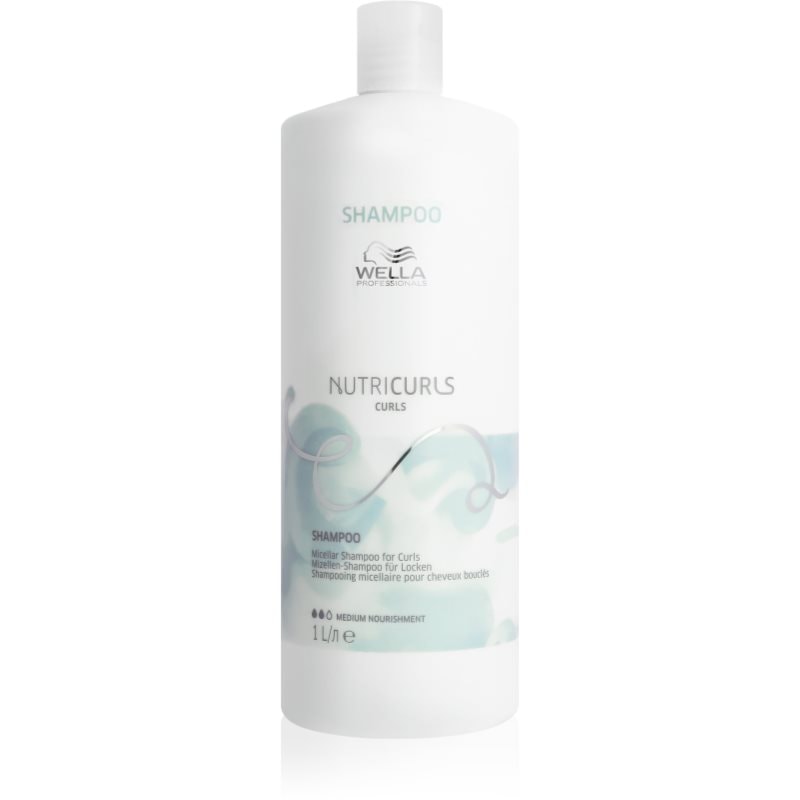 Wella Professionals Nutricurls Curls нежен мицеларен шампоан за къдрава коса - Грижа за коса - Сравни цени от 1 магазин с безплатна доставка