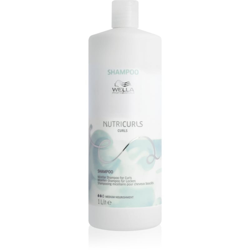 Wella Professionals Wella Professionals Nutricurls Curls нежен мицеларен шампоан за къдрава коса - Дамски парфюм 250мл - Сравни цени от 1 магазин с безплатна доставка