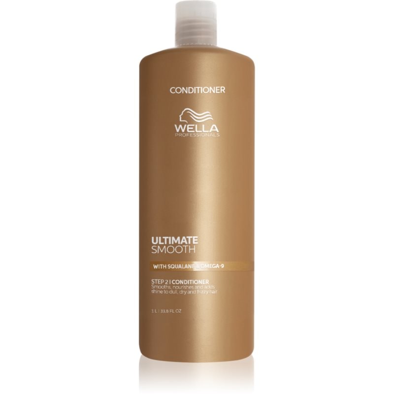 Wella Professionals Wella Professionals Ultimate Smooth Conditioner подхранващ балсам за блясък и мекота на косата - Унисекс парфюм 200мл - Сравни цени от 1 магазин с безплатна доставка