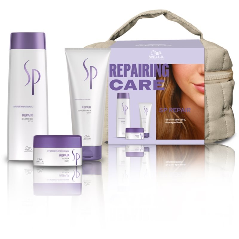 Wella Professionals SP Repair Set подаръчен комплект за увредена и химически третирана коса - Комплект - Сравни цени от 1 магазин с безплатна доставка
