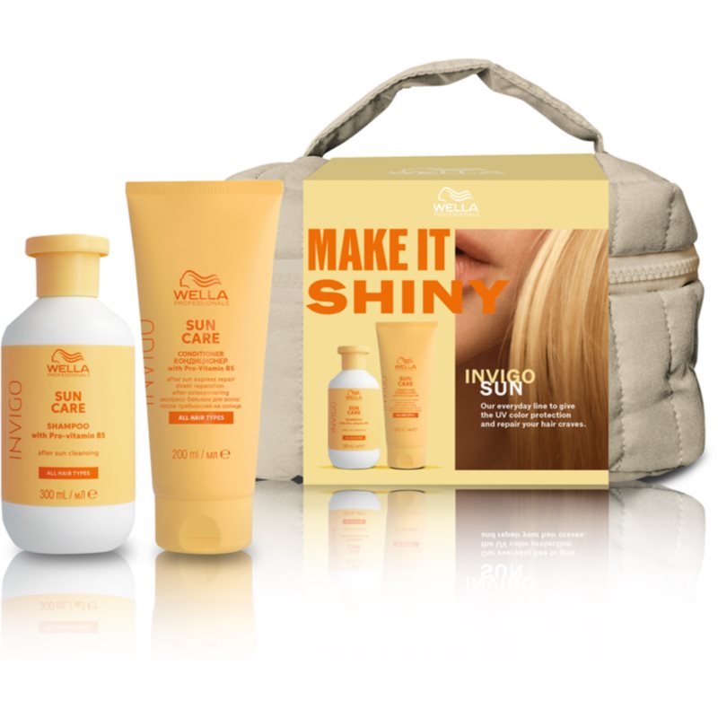 Wella Professionals Invigo Set подаръчен комплект за изтощена от слънце коса - Комплект - Сравни цени от 1 магазин с безплатна доставка