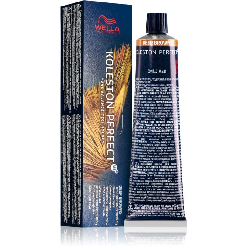 Wella Professionals Koleston Perfect ME+ Deep Browns перманентната боя за коса