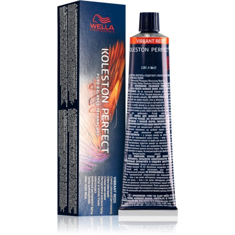 Wella Professionals Koleston Perfect ME+ Vibrant Reds перманентната боя за коса