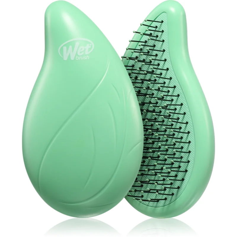 Wet Brush Go Green четка за всички видове коса Green tea tree oil - Грижа за коса - Сравни цени от 1 магазин с безплатна доставка