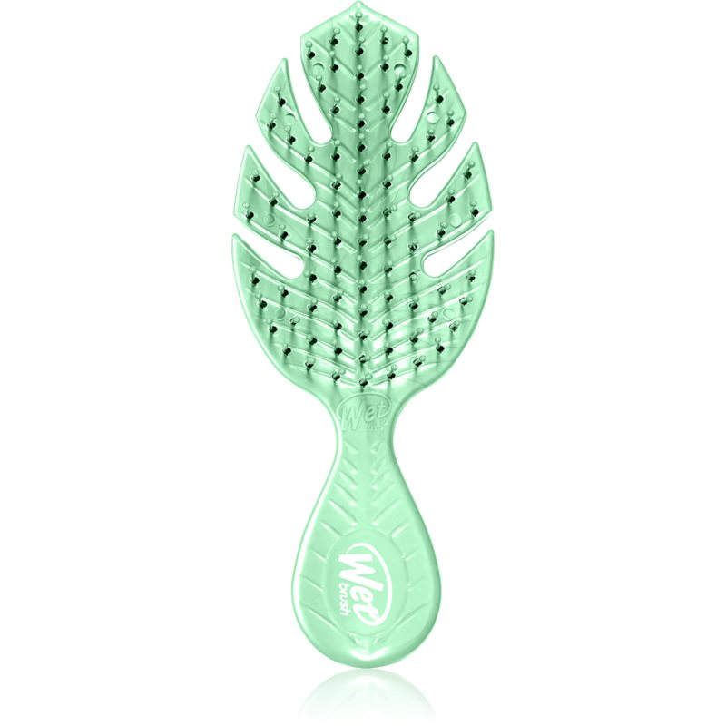 Wet Brush Wet Brush Go Green Mini Четка за коса Green - Унисекс парфюм - Сравни цени от 1 магазин с безплатна доставка