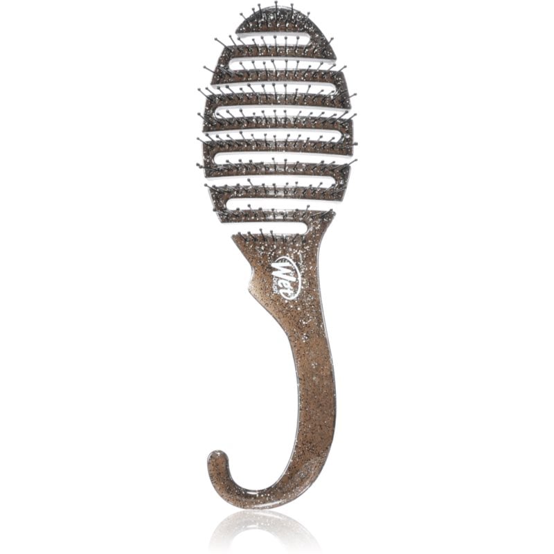 Wet Brush Shower Glitter Dtangler Pink Четка за коса под душа Black