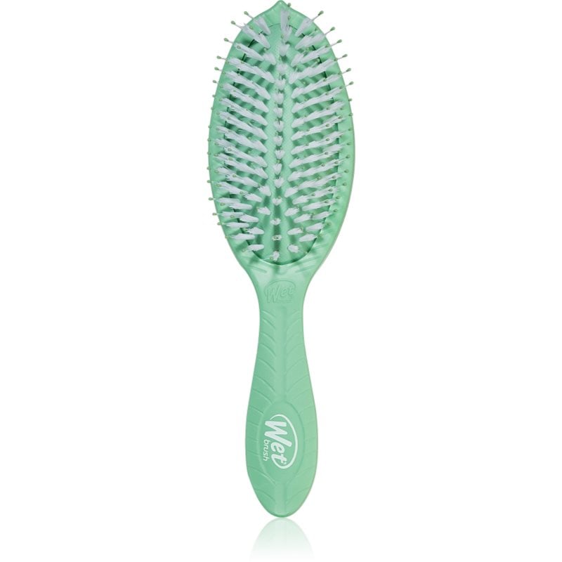 Wet Brush Go Green Treatment And Shine четка за блясък и мекота на косата Tea Tree