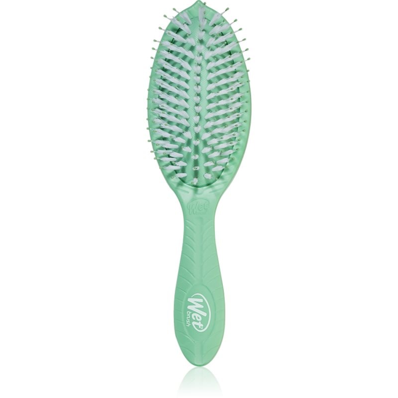 Wet Brush Go Green Treatment And Shine четка за блясък и мекота на косата Tea Tree - Грижа за коса - Сравни цени от 1 магазин с безплатна доставка