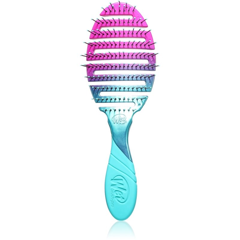 Wet Brush Flex Dry Четка за коса за по-лесно разресване на косата Ombre Teal - Грижа за коса - Сравни цени от 1 магазин с безплатна доставка