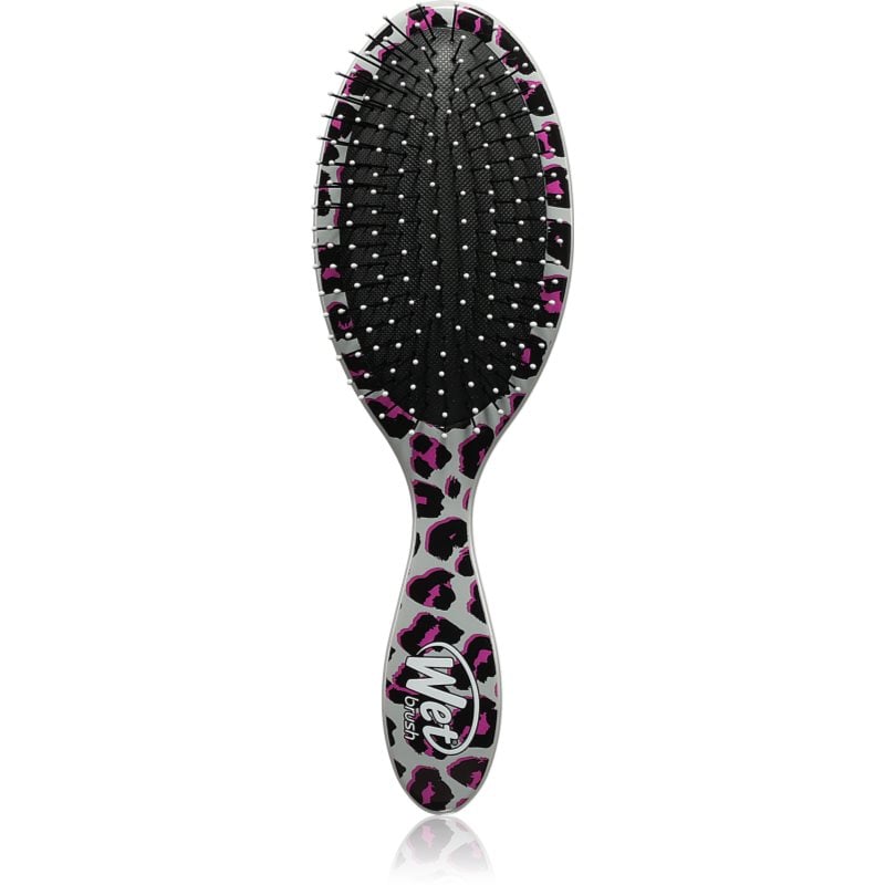 Wet Brush Original Detangler Safari Четка за коса за красива коса и кожа Pink Leopard