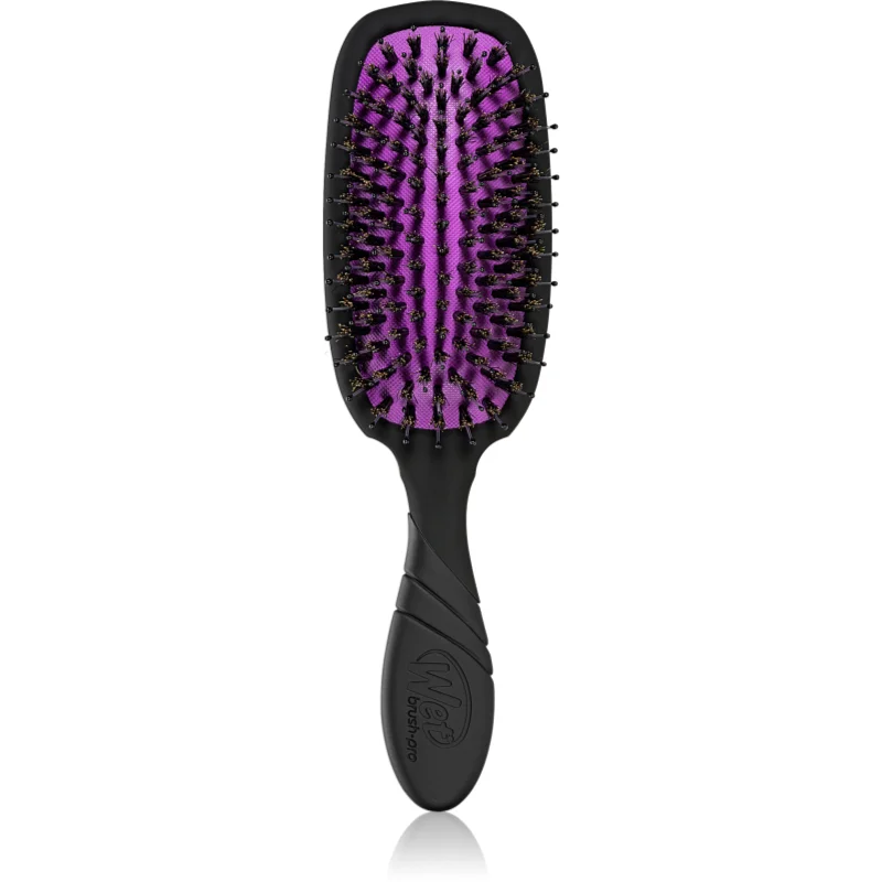 Wet Brush Pro Shine Enhancer четка за изглаждане на косата Black-Purple - Грижа за коса - Сравни цени от 1 магазин с безплатна доставка