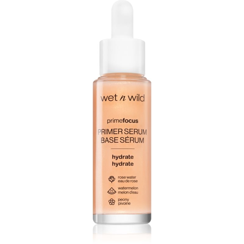 Wet n Wild PrimeFocus Hydrate озаряващ серум-база с хидратиращ ефект - Грижа за лице - Сравни цени от 1 магазин с безплатна доставка