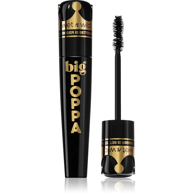 Wet n Wild Big Poppa спирала за мигли за екстремен обем с интензивен черен - Грим - Сравни цени от 1 магазин с безплатна доставка