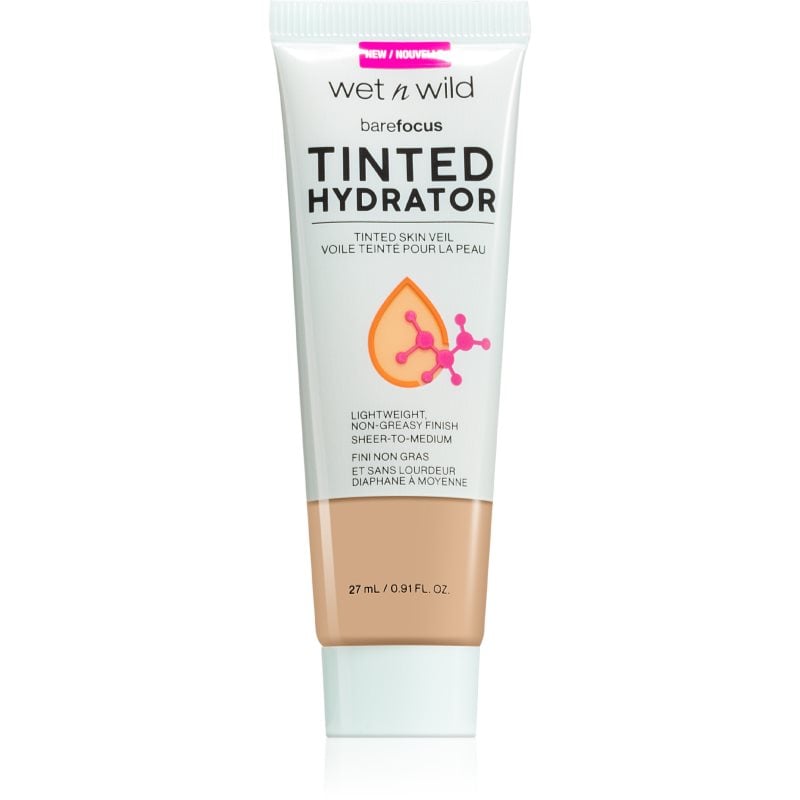 Wet n Wild BareFocus Tinted Hydrator тониращ флуид за уеднаквяване на цвета на кожата