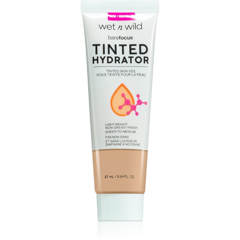 Wet n Wild BareFocus Tinted Hydrator тониращ флуид за уеднаквяване на цвета на кожата - Грим - Сравни цени от 1 магазин с безплатна доставка