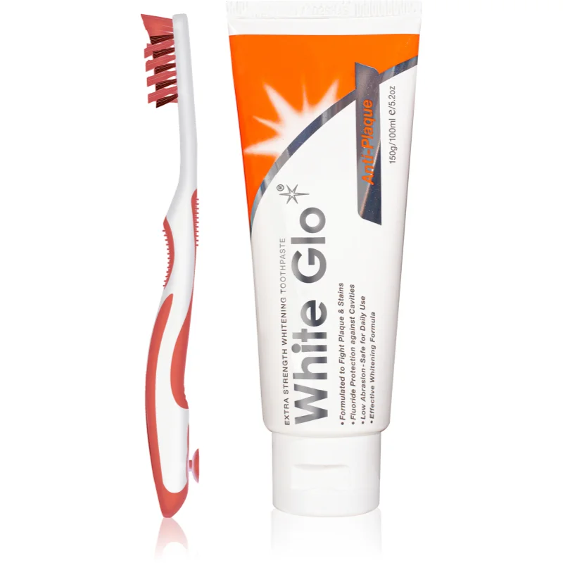 White Glo Anti-Plaque комплект за зъби