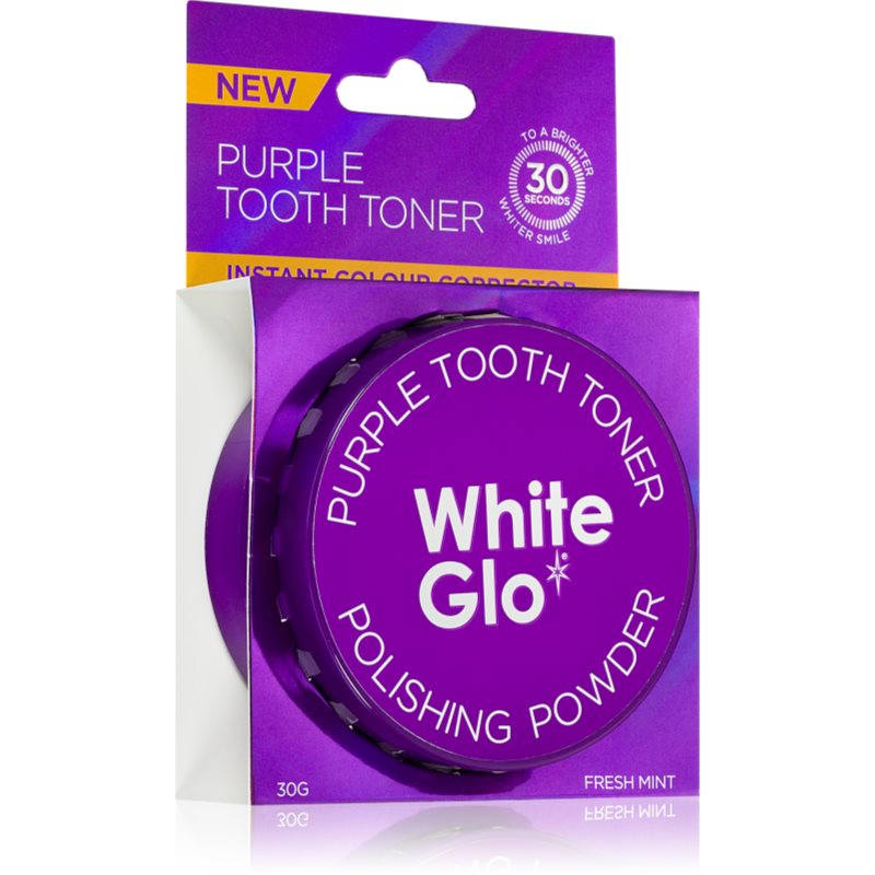 White Glo Purple Tooth Toner Powder избелваща пудра за зъби - Грижа за зъбите - Сравни цени от 1 магазин с безплатна доставка