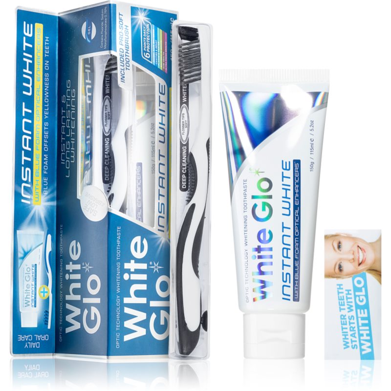 White Glo Instant White Комплект за дентална грижа - Комплект - Сравни цени от 1 магазин с безплатна доставка
