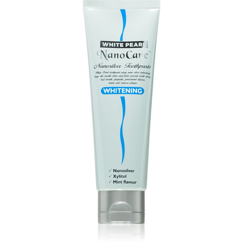 White Pearl White Pearl NanoCare Whitening паста за зъби със сребърни наночастици против петна по зъбния емайл - Унисекс парфюм 100мл - Сравни цени от 1 магазин с безплатна доставка