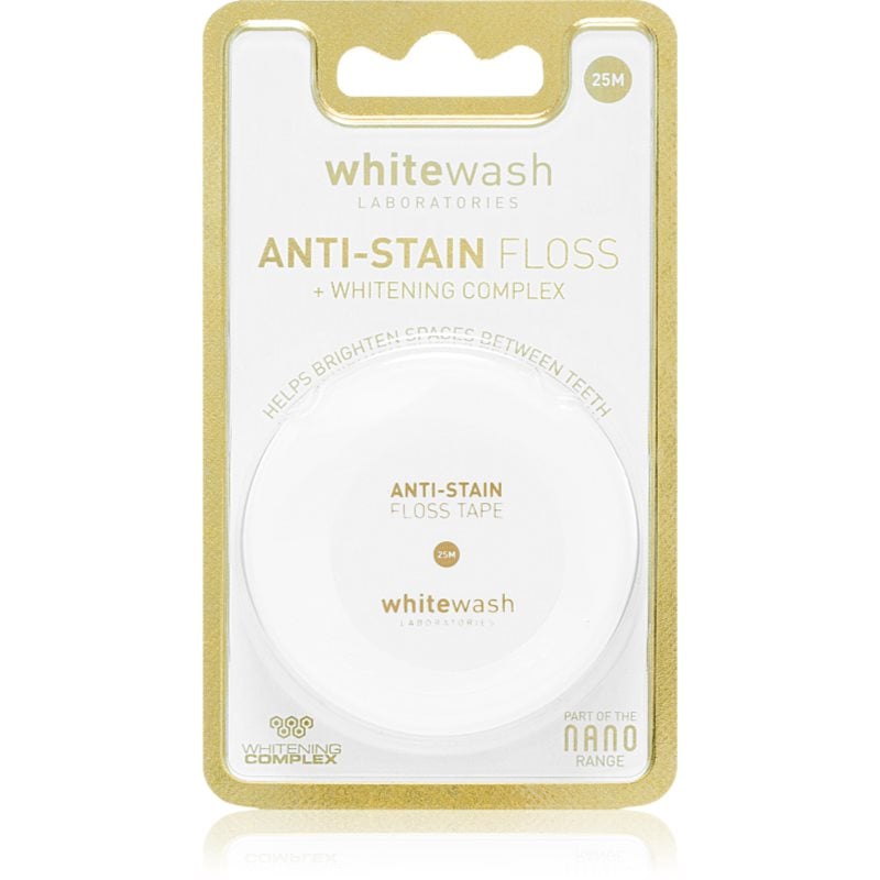 Whitewash Nano Anti-Stain конец за зъби с избелващ ефект 25 м
