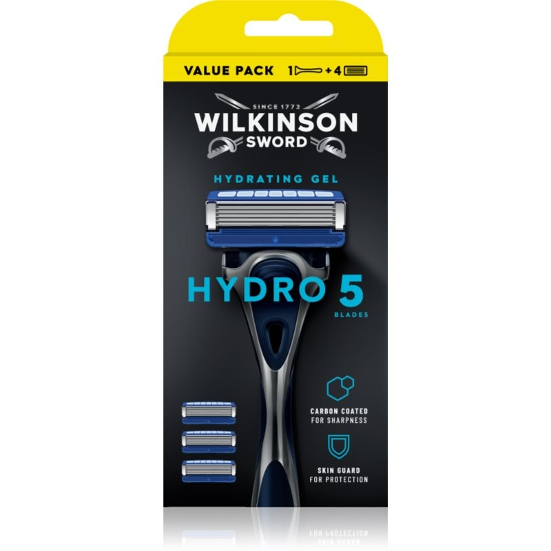 Wilkinson Sword Hydro5 самобръсначка + резервни остриета - Електроуред - Сравни цени от 1 магазин с безплатна доставка