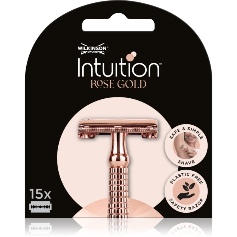 Wilkinson Sword Intuition Rose Gold Blades Резервни остриета