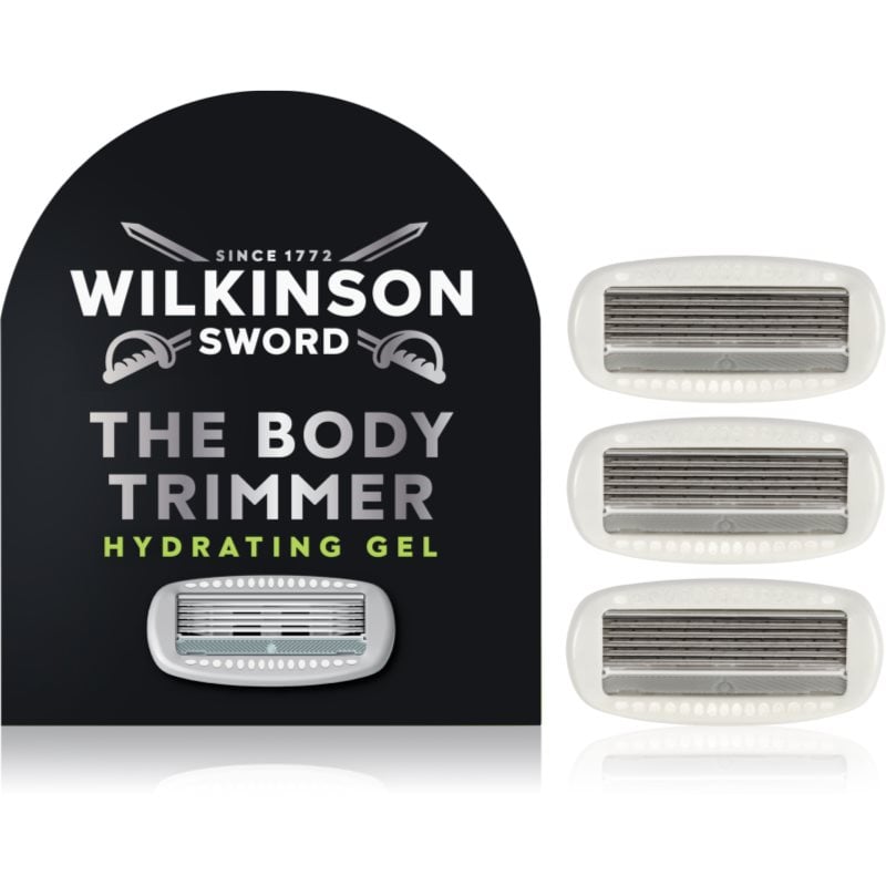 Wilkinson Sword Hydro Trim and Shave Skin Protection For Body and Balls сменяеми глави