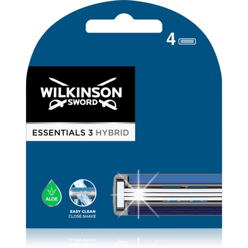 Wilkinson Sword Essentials 3 Hybrid Резервни остриета - Електроуред - Сравни цени от 1 магазин с безплатна доставка