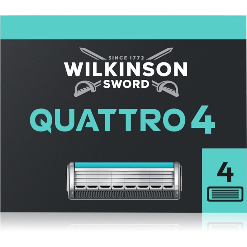 Wilkinson Sword Quattro Essential 4 Precision Sensitive Резервни остриета - Електроуред - Сравни цени от 1 магазин с безплатна доставка