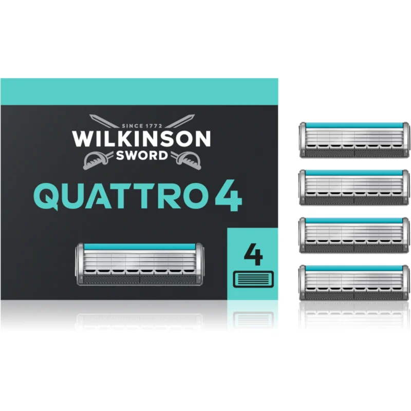 Wilkinson Sword Quattro Essential 4 Precision Sensitive Резервни остриета - Електроуред - Сравни цени от 1 магазин с безплатна доставка
