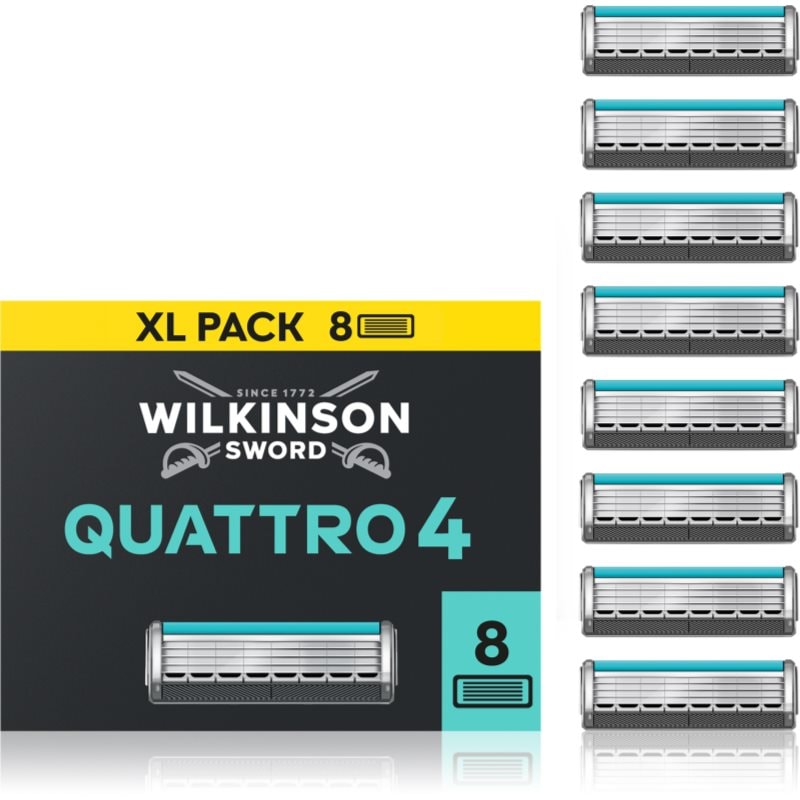Wilkinson Sword Quattro Titanium Sensitive сменяеми глави - Електроуред - Сравни цени от 1 магазин с безплатна доставка