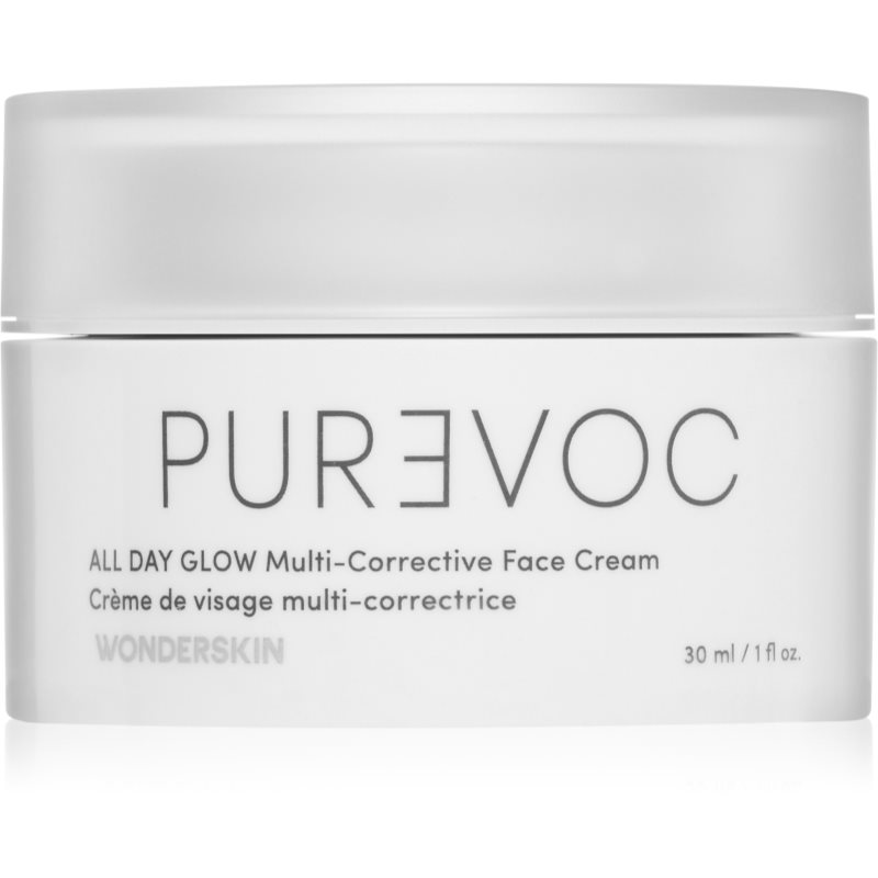 WONDERSKIN WONDERSKIN PUREVOC All Day Glow Face Cream хидратиращ и озаряващ крем за лице - Унисекс парфюм 30мл - Сравни цени от 1 магазин с безплатна доставка