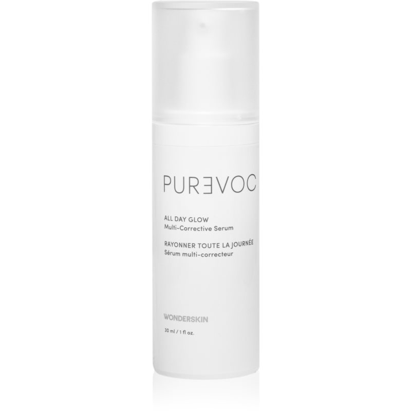 WONDERSKIN WONDERSKIN PUREVOC All Day Glow Serum озаряващ серум с изглаждащ ефект - Унисекс парфюм 30мл - Сравни цени от 1 магазин с безплатна доставка